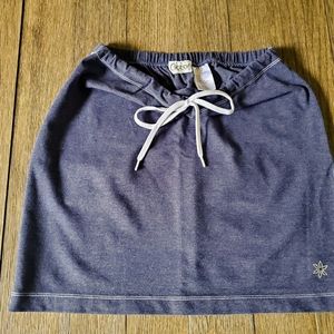 Navy blue skirt
